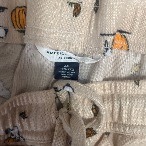 American Eagle Outfitters Snoopy Halloween Pajama Set XXL EUC - Picture 5 of 7